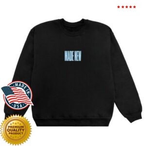 2819 Merch Store Made New Crew Black With Blue