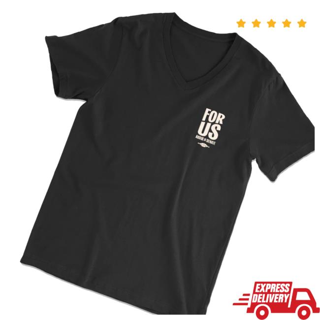 Abdul For Senate Store Merch For Us (Unisex Black V-Neck Tee) 4 Abdul For Senate Store Merch For Us (Unisex Black V-Neck Tee)