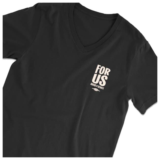 Abdul For Senate Store Merch For Us (Unisex Black V-Neck Tee) 5 Abdul For Senate Store Merch For Us (Unisex Black V-Neck Tee)
