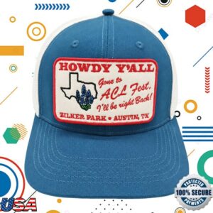 Acl Music Festival Merch Store Gone To Acl Patch Mesh Trucker Hat