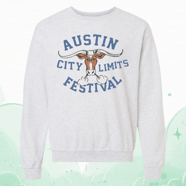 Acl Music Festival Merch Store Longhorn Crewneck 2 Acl Music Festival Merch Store Longhorn Crewneck