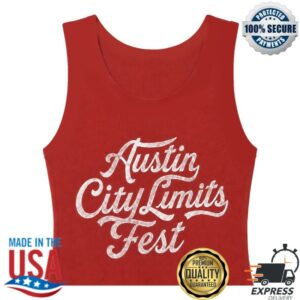 Acl Music Festival Merch Store Women's Crop Lineup Tank