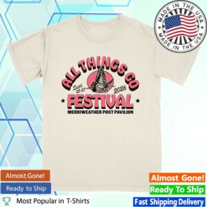 All Things Go Music Festival Merch Store Dc Butterfly Lineup Tee