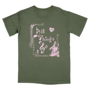 All Things Go Music Festival Merch Store Dc Garden Angel Tee