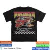 Arizona Beverage Store Merch Hot Wheels X Arizona Black Az Flame Red Car T-Shirt