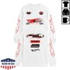 Arizona Beverage Store Merch Hot Wheels X Arizona White Racing Long-Sleeve T-Shirt