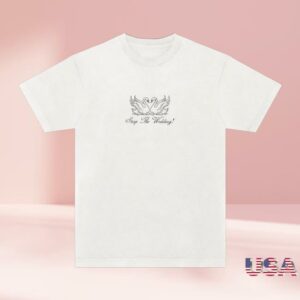Ashe Store Merch Stop The Wedding White Tee