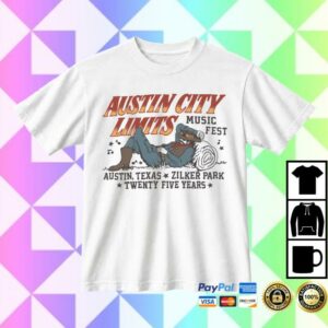 Austin City Limits Festival Store Merch Cowboy Lineup Tee