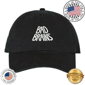 Bad Brains Merch Store 79 Logo Black Dad Hat