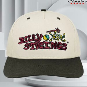 Billy Strings Merch Store Black & White Surreal Hat (Lanceleee)