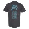 Billy Strings Merch Store Quilt Tee With Dates (Nathan Hardyman)