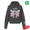 Billy Strings Merch Store Twin Butterflies Ladies Hoodie (Lanceleee)