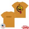 Blink-182 Merch Store Pac-Man X Blink 182 Youth Gold Smiley T-Shirt