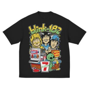 Blink-182 Store Merch 7-11 X Blink-182 Take It To Eleven Illustrated T-Shirt