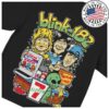 Blink-182 Store Merch 7-11 X Blink-182 Take It To Eleven Illustrated T-Shirt