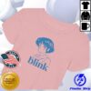 Blink-182 Store Merch Anime Pink Crop Tee