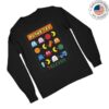 Blink-182 Store Merch Pac-Man X 7-Eleven X Blink-182 Tri Collab Longsleeve T-Shirt