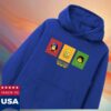 Blink-182 Store Merch Pac-Man X Blink-182 Snack Breaks Characters Hoodie