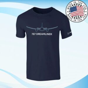 Boeing Store Merch Boeing 787 Dreamliner 15 Year Anniversary Unisex T-Shirt