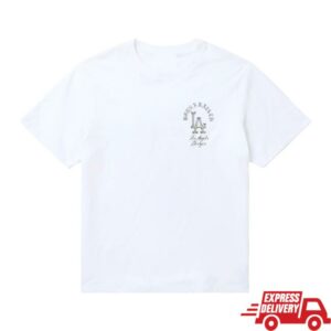 Born X Raised Store Merch Born X Raised + Dodgers Masks Tee White