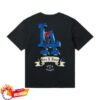 Born X Raised Store Merch Born X Raised + Dodgers Rose Tee Black
