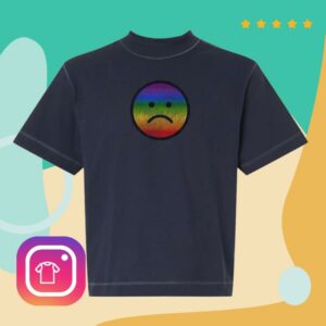 Brandi Carlile Store Merch Sad Gay Face Tee