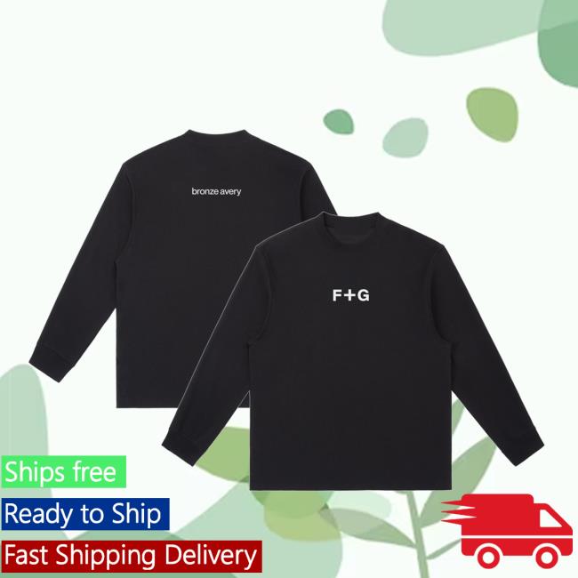 Bronze Avery Store Merch F+G Crewneck Long-Sleeve T-Shirt 5 Bronze Avery Store Merch F+G Crewneck Long-Sleeve T-Shirt