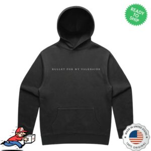 Bullet For My Valentine Merch Store Social Apocalypse Black Hoodie