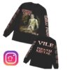 Cannibal Corpse Store Merch Vile Cover Long Sleeve (Black)