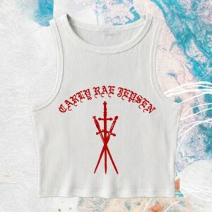 Carly Rae Jepsen Merch Shop Swords Logo Crop Tank Top