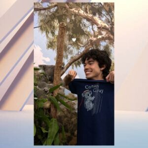 Conan Gray Store Merch Wishbone World Tour 2026 Koala T-Shirt