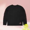 Corteiz Merch Shop It Ain't Safe Waffle Ls [Black]