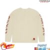 Corteiz Merch Shop It Ain't Safe Waffle Ls [Cream]