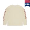 Corteiz Merch Shop It Ain't Safe Waffle Ls [Cream]