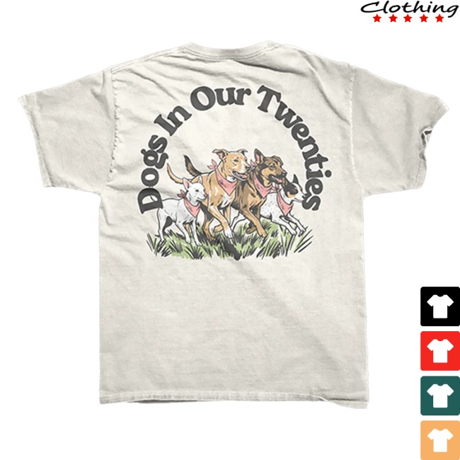 Dan + Shay Merch Store Dogs In Our Twenties T-Shirt 5 Dan + Shay Merch Store Dogs In Our Twenties T-Shirt
