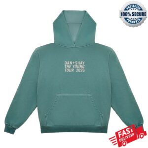 Dan + Shay Merch Store The Young Tour Pullover Hoodie