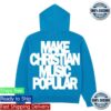 Dblby Merch Store Pop Sunday Blue Hoodie