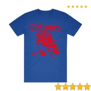 Deftones Store Merch Rose Outbreak T-Shirt