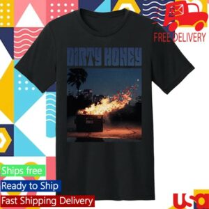 Dirty Honey Merch Store Album Cover Tee