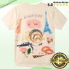 Doja Cat Store Merch Official Tour Ma Vie Cream Airbrush T-Shirt