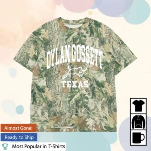 Dylan Gossett Store Merch Dg Camo Tee