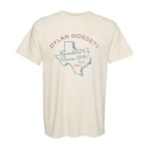 Dylan Gossett Store Merch Ramblin' On Tee