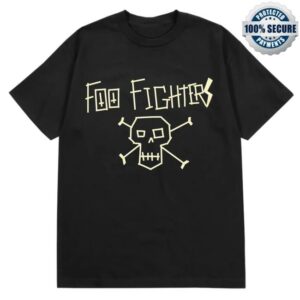Foo Fighters Store Merch Tape & Bones Tee