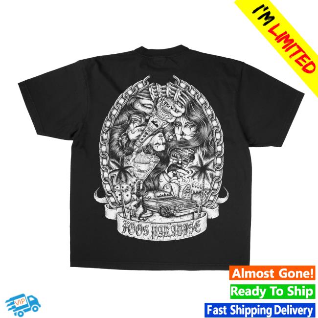 Foosgonewild Merch Store Shop Foos Paradise T-Shirt (Black) 4 Foosgonewild Merch Store Shop Foos Paradise T-Shirt (Black)