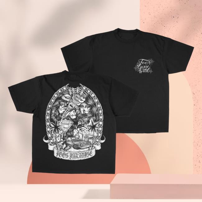 Foosgonewild Merch Store Shop Foos Paradise T-Shirt (Black) 5 Foosgonewild Merch Store Shop Foos Paradise T-Shirt (Black)