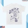 Free Whirl Records Store Merch Whirr Spiral Again White T-Shirt