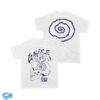 Free Whirl Records Store Merch Whirr Spiral Again White T-Shirt