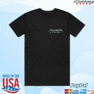 Freya Skye Merch Store Stars Align Tour Black Dateback Tee