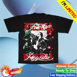 Fuerza Regida Shop Merch En Vivo Black Tshirt