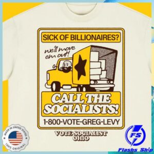 Greg Levy For U.S. Senate Merch Call The Socialists! Boxy T-Shirt
